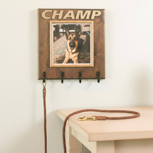 Walnut Pet Rack